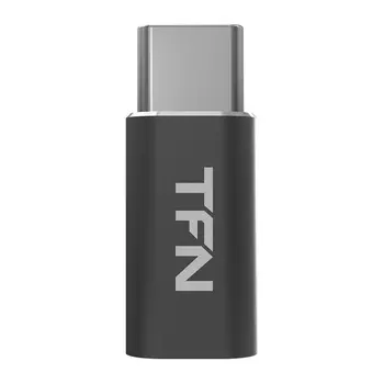 Адаптер TFN microUSB-Type-C grey