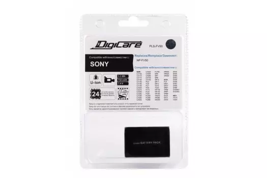 Аккумулятор DigiCare PLS-FV50 / NP-FV50