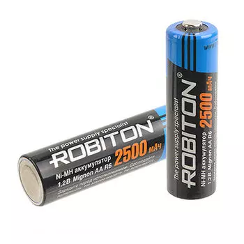 Аккумулятор Robiton AA 2500 mAh (уп 2 шт)