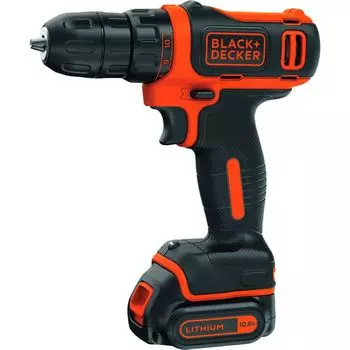 Аккумуляторная дрель-шуруповерт Black&amp;Decker BDCDD12KB