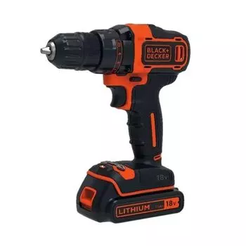 Аккумуляторная дрель-шуруповерт Black&amp;Decker BDCDD186K1B