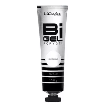 Акригель InGarden BiGel прозрачный clear 30 г.