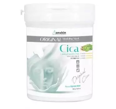 Альгинатная маска Anskin Cica Modeling Mask для проблемной кожи container 240гр