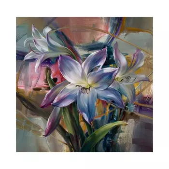 Алмазная картина Лилии 40*50см без подрамника