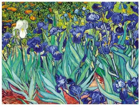 Алмазная вышивка Школа талантов 30х40 см "Ирисы" арт.5276519