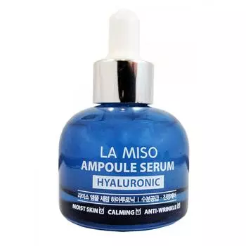 Ампульная сыворотка для лица Lanix M La Miso Ampoule Serum, 35 мл, с гиалуроновой кислотой