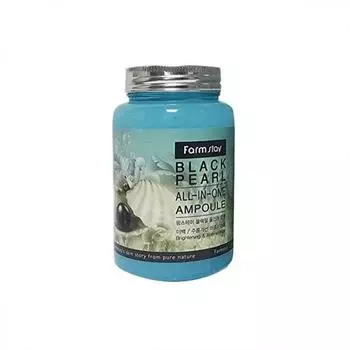 Ампульная сыворотка с черным жемчугом FarmStay Black Pearl All-In-One Ampoule, 250мл