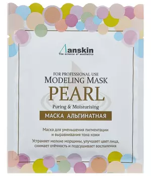 АН Original Маска альгинатная с муцином улитки регенерир. (саше) Snail Pearl Modeling Mask / Refill 25гр