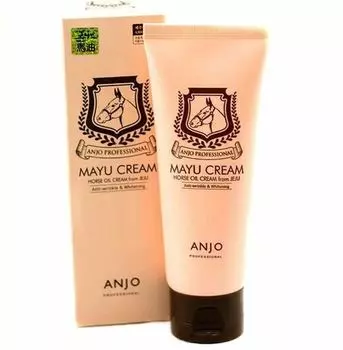 ANJO Professional ЛОШАДИНЫЕ ЛИПИДЫ Крем для лица антивозрастной Horse Oil Cream, 80 мл (туба)