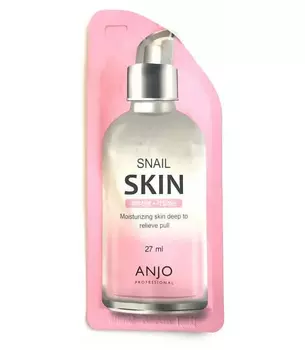 ANJO Professional Snail Skin, 27 g, Тоник для лица с экстрактом муцина улитки, 27 гр