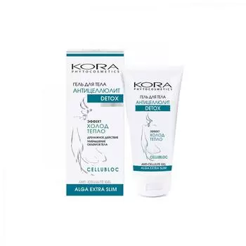 Антицеллюлитный гель для тела Кора Антицеллюлит Detox, 150 мл