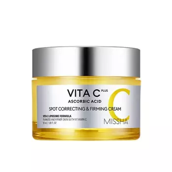 Антивозрастной крем с витамином С для лица MISSHA Vita C Plus Spot Correcting &amp; Firming Cream 50ml