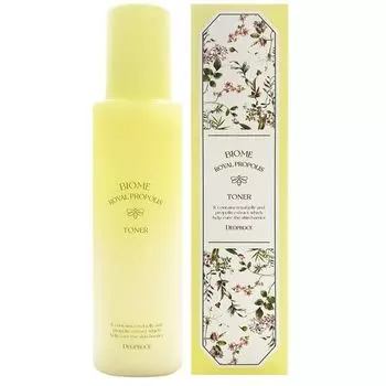 Антивозрастной тонер для лица Deoproce с экстрактами маточного молочка и прополиса