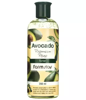 Антивозрастной тонер с экстрактом авокадо FarmStay Avocado Premium Pore Toner 350 мл