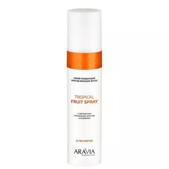 "ARAVIA Professional" Спрей очищающий против вросших волос с экстрактами тропических фруктов и энзимами Troical Fruit Spray, 250 мл