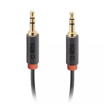 Аудио кабель SBS, стерео, 35мм, 1.5м, черный (TECABLE35KR)