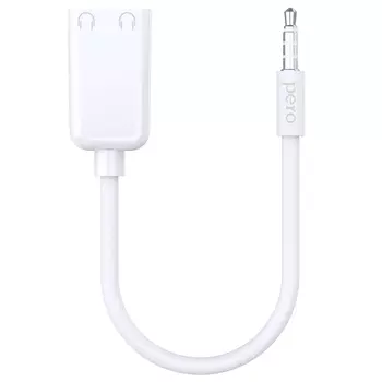 Аудио разветвитель PERO AD06 AUX SPLITTER белый