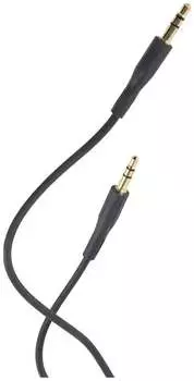 AUX-кабель Borofone BL1 Audiolink, 1 метр, черный (80015)