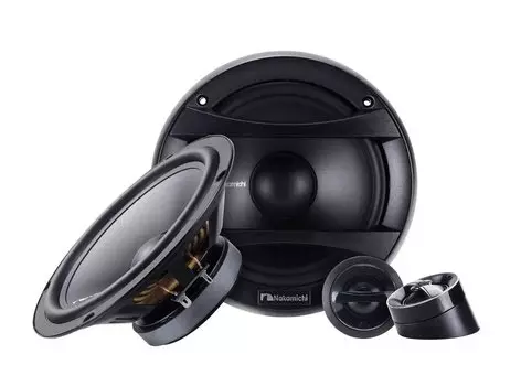Автоакустика Nakamichi NSE-CS1628 (без решетки) 260Вт 88дБ 4Ом 16.5см (6 1/2дюйм) компонентные двухполосные