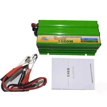 Автоинвертор Cолнце 1500W 24v-220v