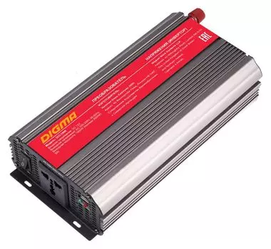 Инвертор Digma DCI-1000 1000Вт с 12В на 220В