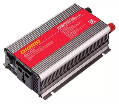 Инвертор Digma DCI-500 500Вт с 12В на 220В