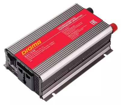Инвертор Digma DCI-600 600Вт с 12В на 220В