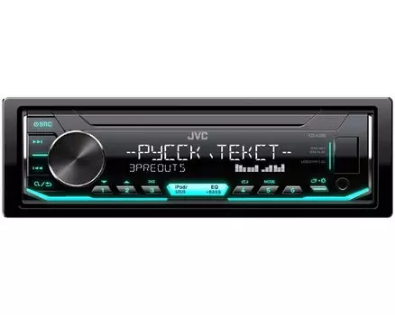 Автомагнитола JVC KD-X355 1DIN 4x50Вт
