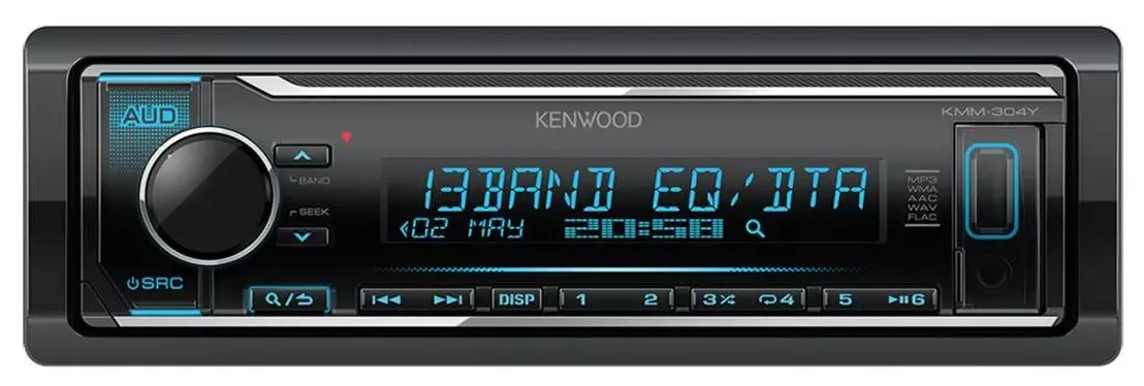 Автомагнитола Kenwood KMM-304Y