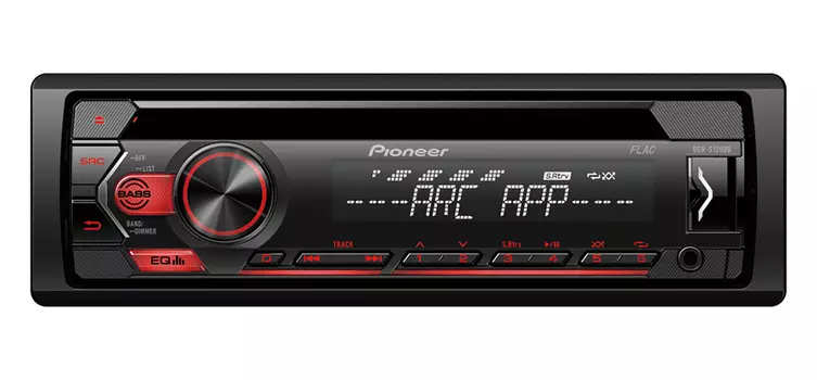 Автомагнитола Pioneer DEH-S120UB Съемная фронтальная панель