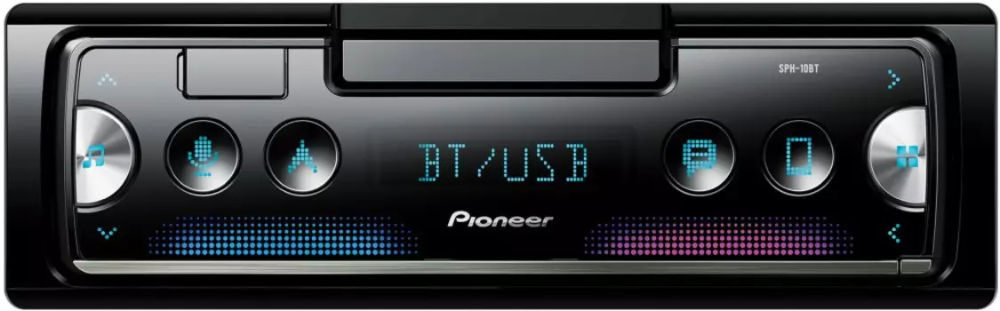 Автомагнитола Pioneer SPH-10BT 1DIN 4x50Вт