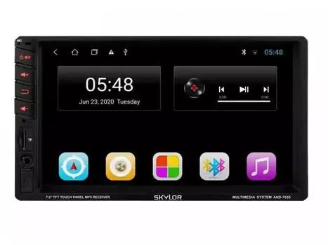 Автомагнитола SKYLOR AND-7035 7" Android 9.0 GPS,WI-FI 2din