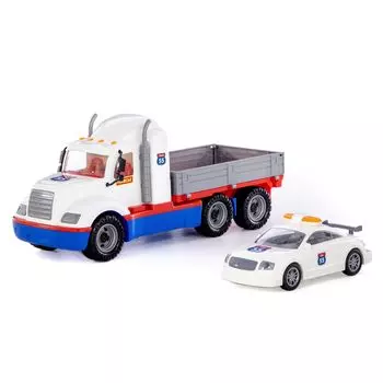 Автомобиль бортовой "Майк"+автомобиль инерционный 94322