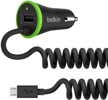 Автомобильное зарядное устройство Belkin F8M890bt04-BLK