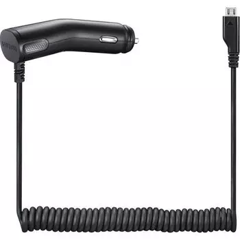 Автомобильное зарядное устройство Samsung +microUSB 1A (ECA-U16CBEGSTD) Black