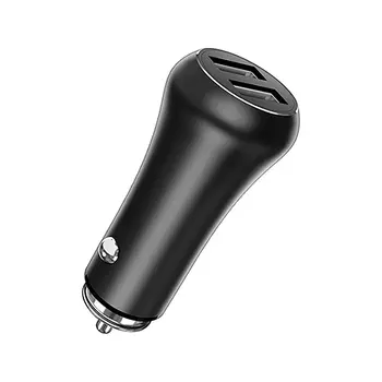 Автомобильное зарядное устройство TFN2 RAPID 2.4А+QC black б/кабеля