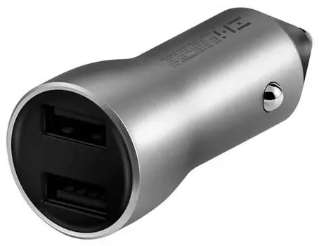Автомобильное зарядное устройство Xiaomi ZMI Digital Display Car Charger 2xUSB 3.0A AP621