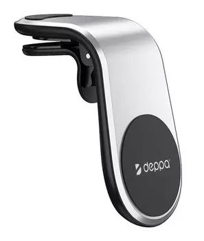 Автомобильный держатель Deppa Mage Bend магнитный серебристый