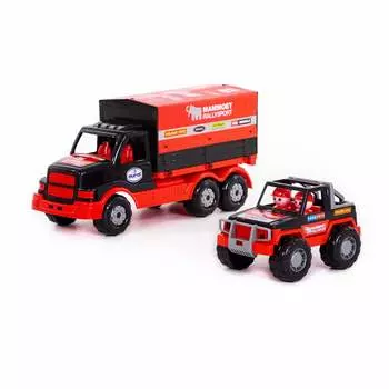 Автомобиль с тентом и ралли-джип "МАММОЕТ" 67951