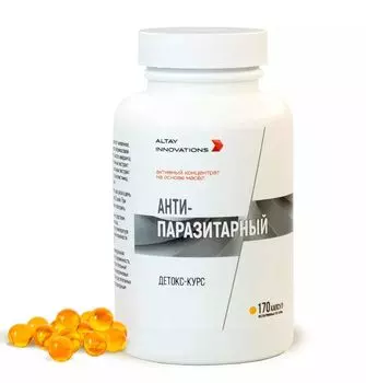БАД Алтайские Традиции Активный Масляный концентрат Антипаразитарный, 170 капсул