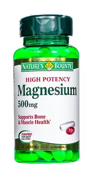 БАД Nature's Bounty Магний 500мг таб. №100