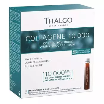 БАД Thalgo для молодости и красоты Collagene 10 000 10 х 25 мл
