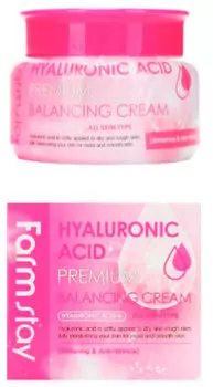 Балансирующий крем с гиалуроновой кислотой FarmStay Hyaluronic Acid Premium Balancing Cream, 100g