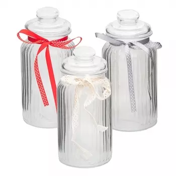 Банка стеклянная Attribute Jar Fleur ABF135G 1500мл