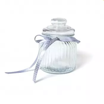 Банка стеклянная Attribute Jar Fleur ABF135W 650мл