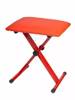 Банкетка Lutner NK-XRG х-образная красная