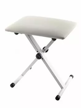 Банкетка Lutner NK-XWM х-образная белая