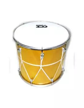 Барабан кавказский Мастерская Бехтеревых BK-10Lv 10" с веревкой 25х25.4см желтый