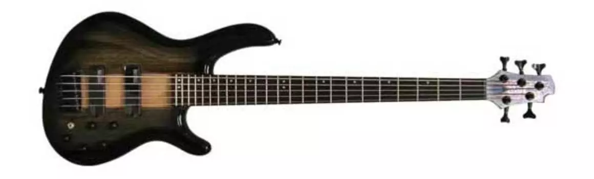 Бас-гитара Cort C5-Plus-ZBMH-TBB 5-ти струнная коричневый санберст