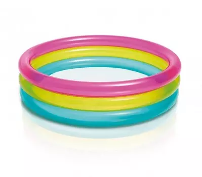 Бассейн надувной INTEX Радуга, 57104, 86x25